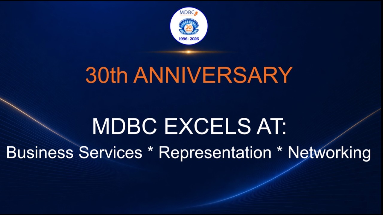 MDBC 30th Anniversary - Zainul Testimonial